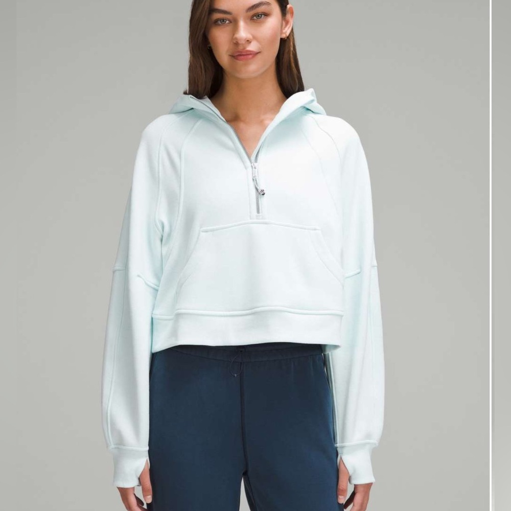 NWT - Lululemon Athletica Oversized Half zip scuba Sheer - M/L